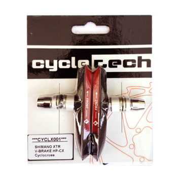 High Performance V-brake Remblokken Cyclotech Prostop HP-CX (Cyclocross) Onepiece