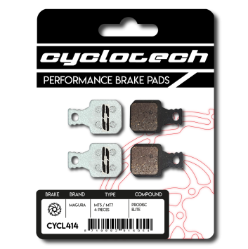 Magura MT5 - MT7 remblokken (4st), Cyclotech Prodisc Elite