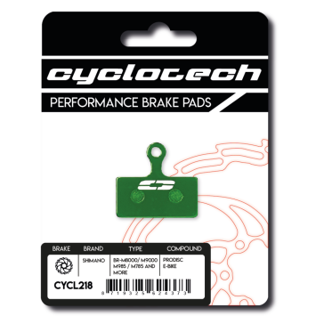 Cyclotech Prodisc E-bike remblokken voor o.a. Shimano XT - XTR - SLX - DEOR