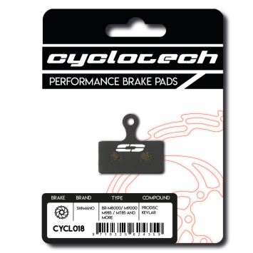 Shimano XT - XTR - SLX - DEORE Remblokken, Cyclotech Prodisc Kevla