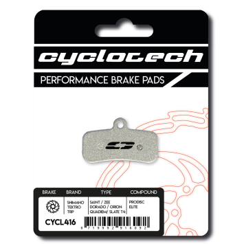 Cyclotech Prodisc Elite remblokken voor o.a. Shimano Saint - Zee