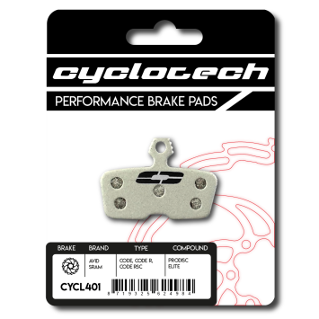 Sram Code remblokken, Elite. Cyclotech Prodisc Elite