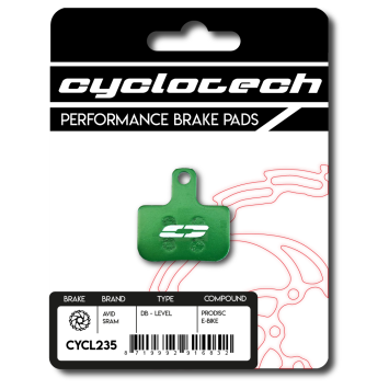 Sram Level - Sram DB E-bike remblokken. Cyclotech Prodisc E-bike
