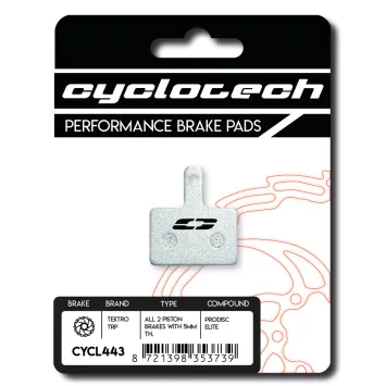 Tektro 2 Piston Elite remblokken, Cyclotech Prodisc Elite