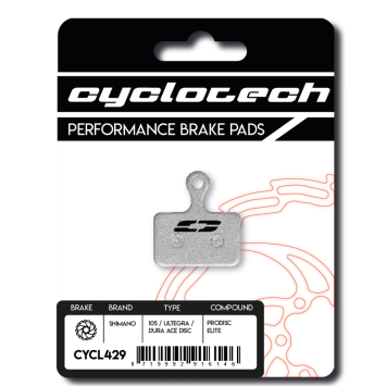 TRP Hylex RS flat mount remblokken, Cyclotech Prodisc Elite