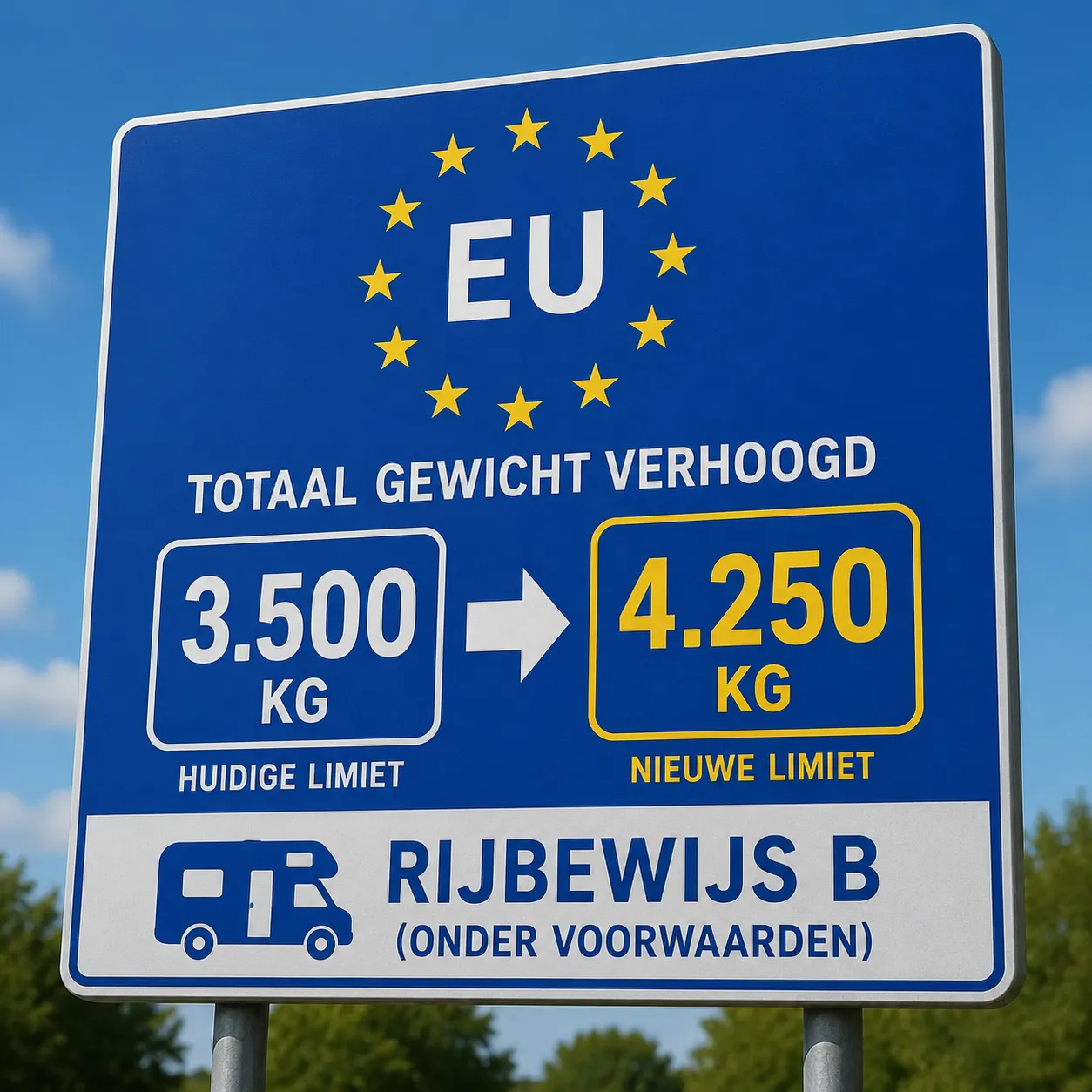 Rijbewijs B code 96.02 voor campers: wat is het en wanneer heb je het nodig?
