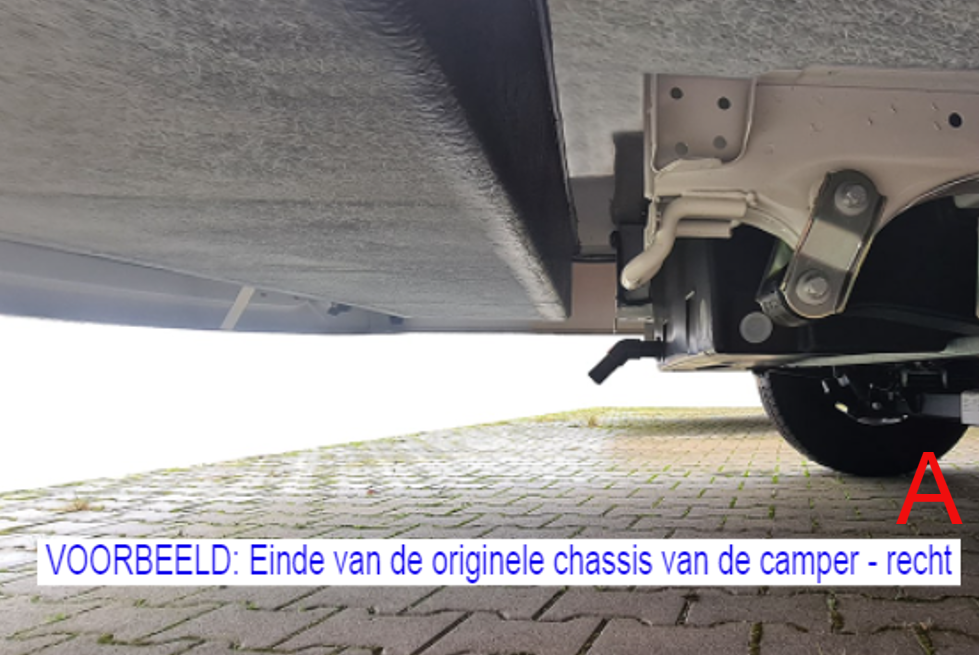 Trekhaak Challenger Gensis Camper Fiat Ducato chassis variabel trekhaak verlengstukken kabelset 13 polig