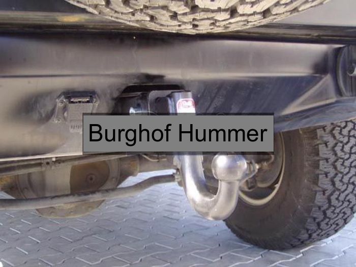 Trekhaak Hummer H3 Bouwjaren 2005 tot 2008 Alleen kogel gedeelte