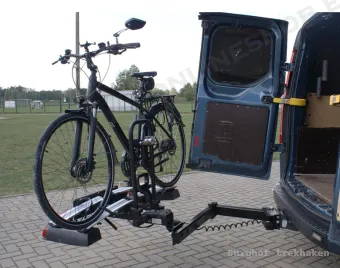 Wegdraaibare fietsendrager bus camper TurnSwing