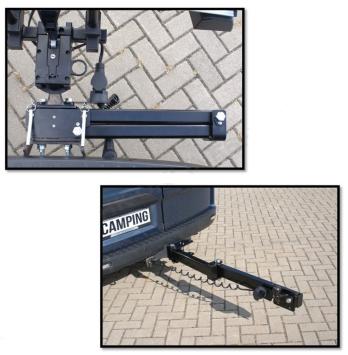 Wegdraaibare fietsendrager bus camper TurnSwing