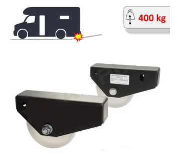 stootwielen aanloopwielen camper chassis 400 kilo