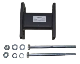 Trekhaak flenskogel 2 gats verlengstuk univeel 75mm