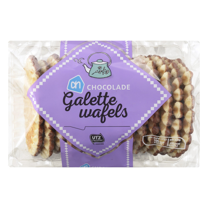 AH Chocolade Galette Wafels