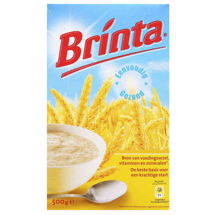 Brinta Wholegrainwheat breakfast (500 gr.)