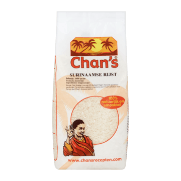 Chan\'s Surinaamse Rijst (1 kg.)