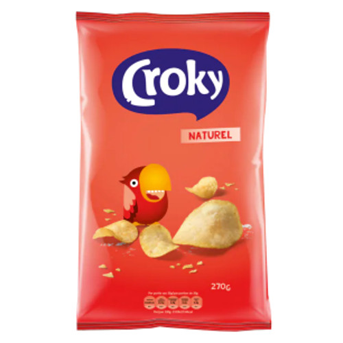Croky Chips Naturel (270 gr.)