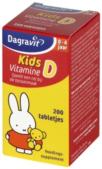 Dagravit Kids vitamin D tablets 1-4 years (200 pieces)