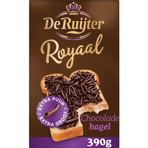De Ruijter Royale Chocolade Hagelslag Extra Puur