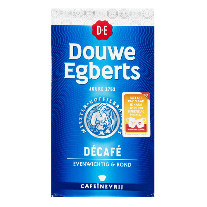 Douwe Egberts Decaf quick filter (500 gr.)