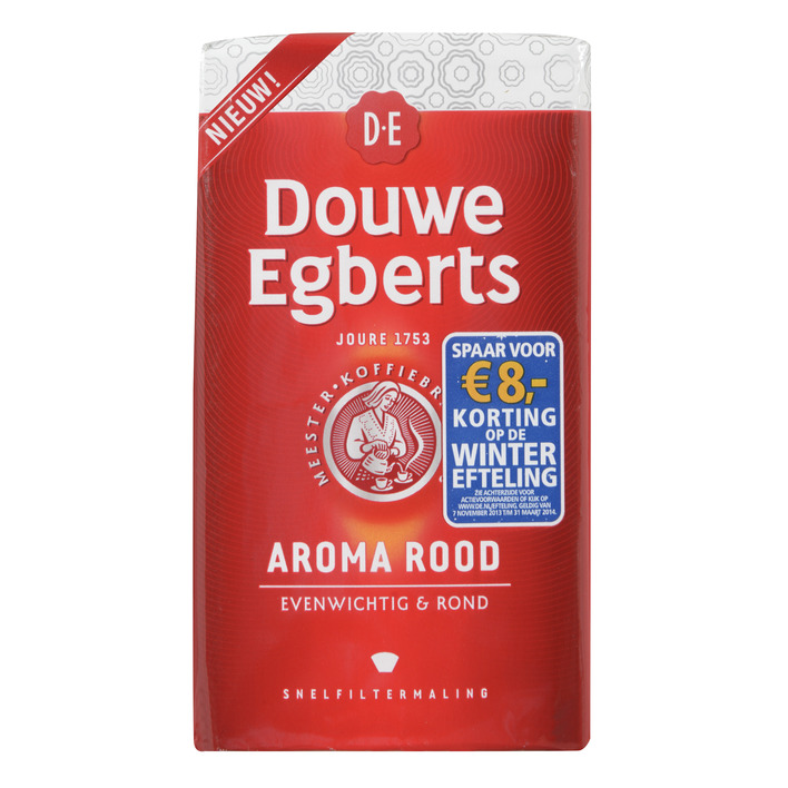 Douwe Egberts Aroma red quick filter (250 gr.)