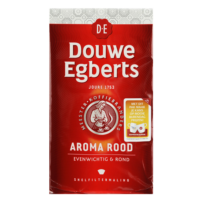 Douwe Egberts Aroma rood quick filter (500 gr.)
