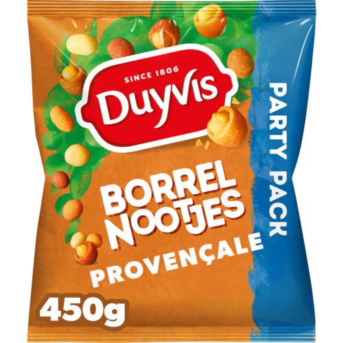 Duyvis Borrelnootjes Provençale Party Pack