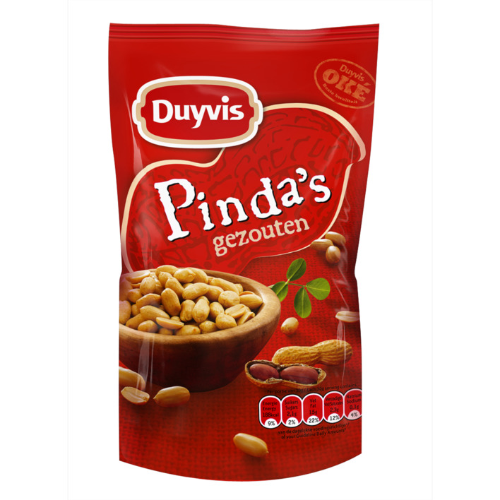Duyvis salted peanuts