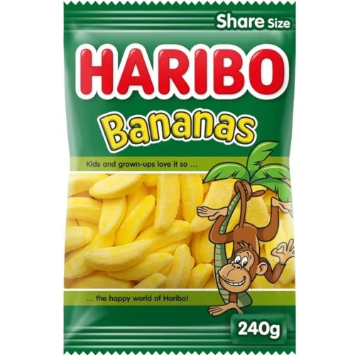 FMCG import  Worldwide trading company in Haribo Banana (Halal)