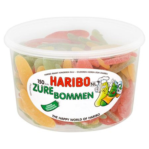 Haribo Zure Bommen (150 stuks)