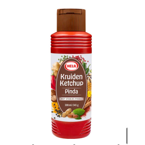 Hela Kruiden Ketchup Pinda (300 ml.)