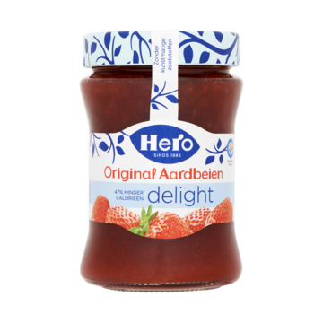 Hero Original Aardbeien Jam Delight (295 gr.)