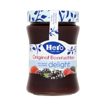 Hero Original Bosvruchten Delight Jam (295 gr.)