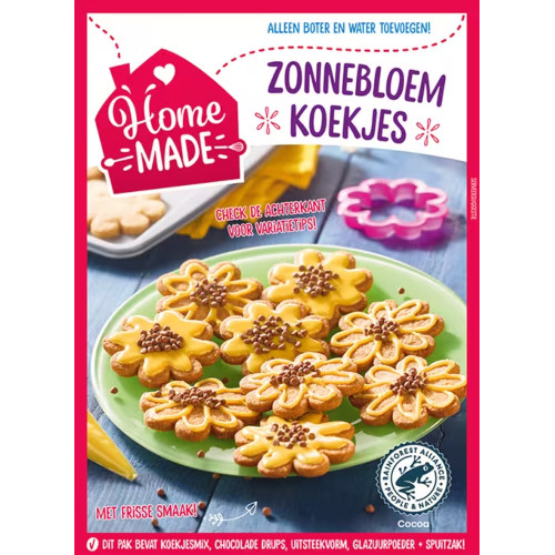 Homemade Bakmix voor Zonnebloem Koekjes