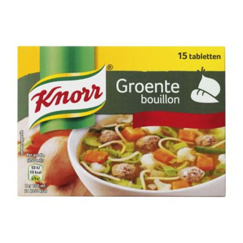 Knorr groente bouillon tabletten 15 stuks