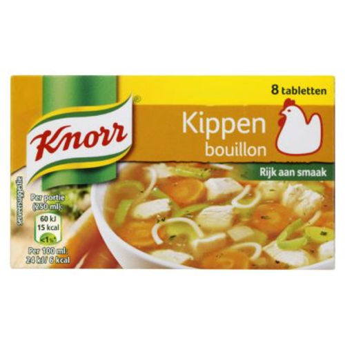 Knorr kippen bouillon tabletten 8 stuks