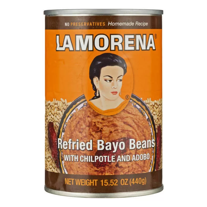 La Morena Refried Bean Spread With Chipotle And Adobo (440 Gr.)