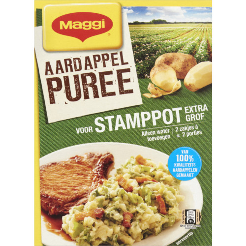 Maggi aardappelpuree mix stamppot