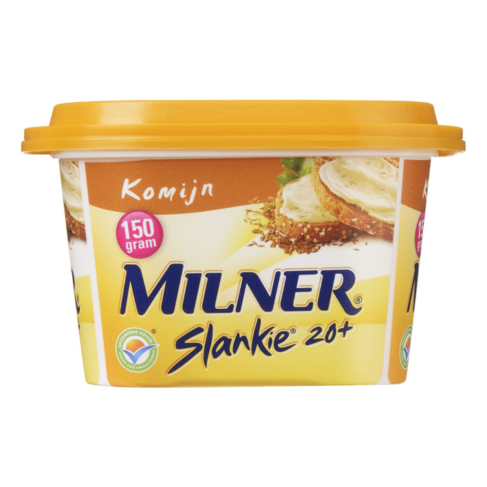 Milner Slankie cheese spread 20+ cumin (150 gr.)