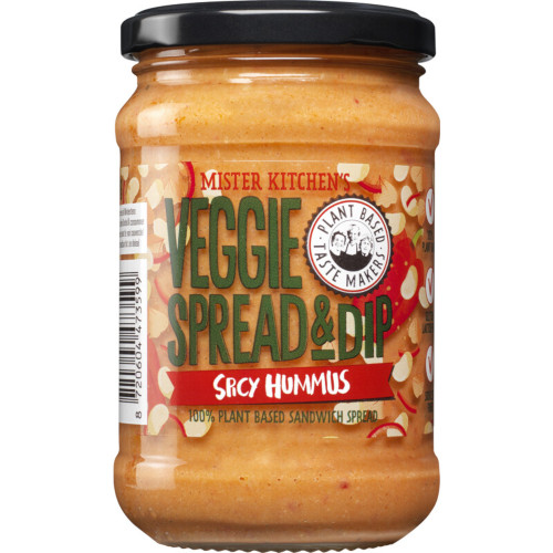 Mister Kitchen\'s Veggie Spread & Dip Spicy Hummus (270 gr.)