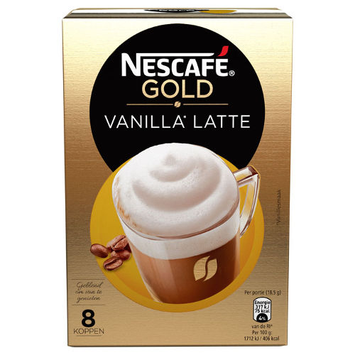 Nescafe gold vanilla latte