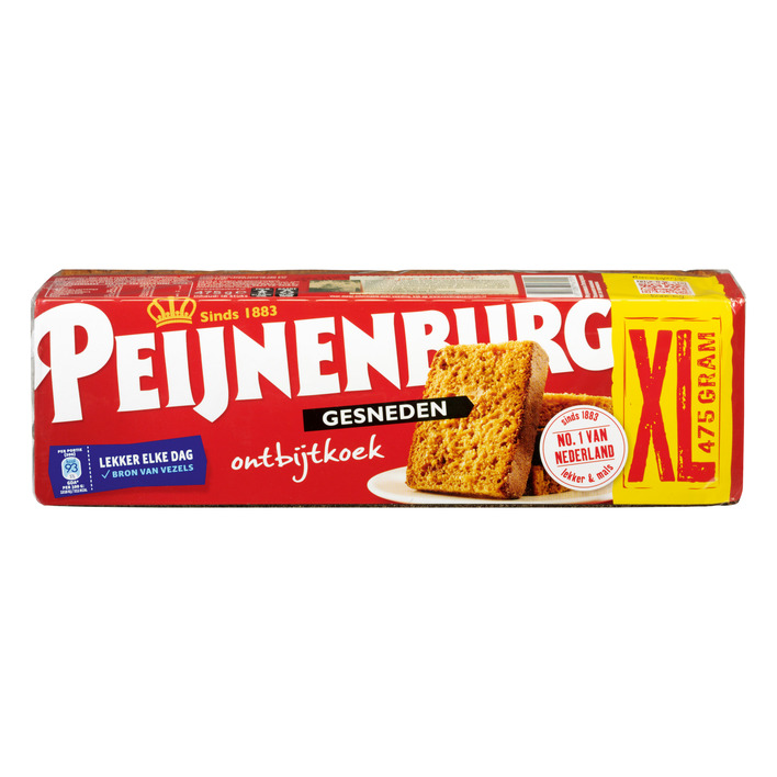 Peijnenburg breakfast cake sliced XL (475 gr.)