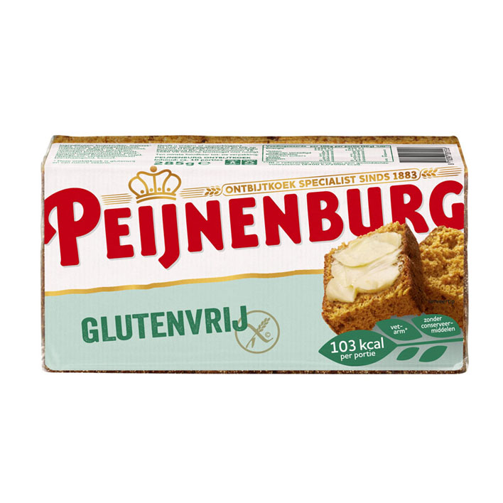 Peijnenburg Ontbijtkoek Glutenvrij (285 gr.)