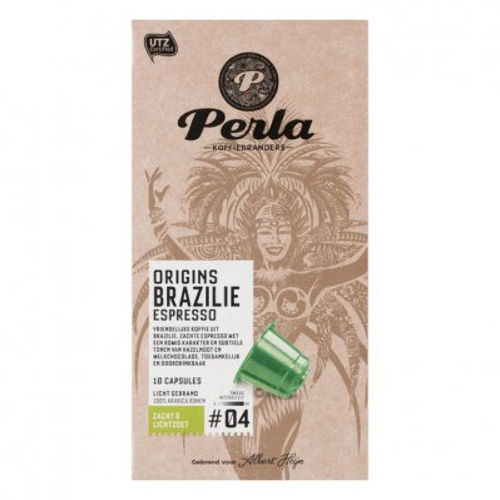 Perla origins espresso Brazilie cups