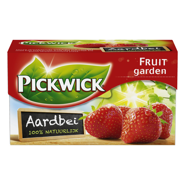 Pickwick Fruitgarden Aardbei (20 stuks)