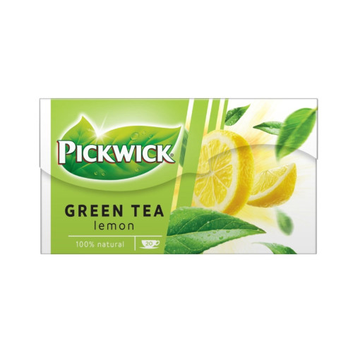 Pickwick Green Tea Lemon (20 pieces)