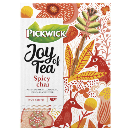 Pickwick Joy of Tea Spicy Chai (15 stuks)
