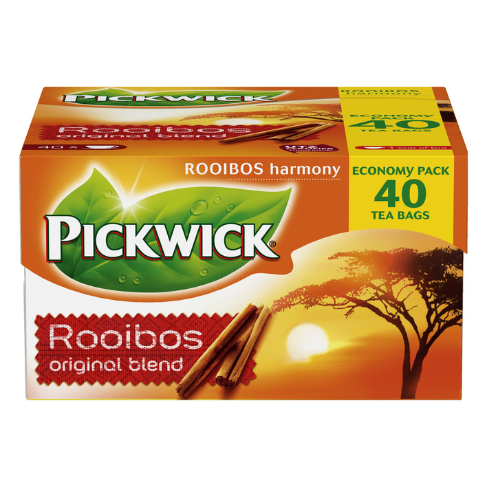 Pickwick Rooibos Tea Original Blend (40 stuks)