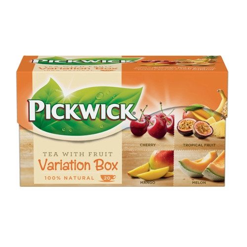 Pickwick Vruchtenthee Variatie Box Oranje (20 stuks)