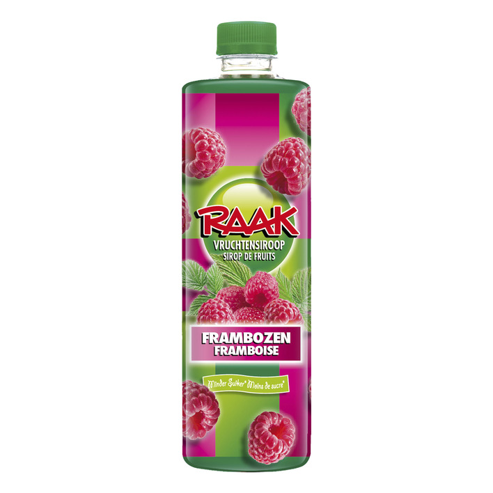 Raak Fruit Syrup Raspberries (750 ml.)