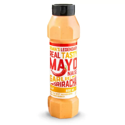 Remia Real Tasty Garlic & Sriracha Mayonnaise (800 ml.)